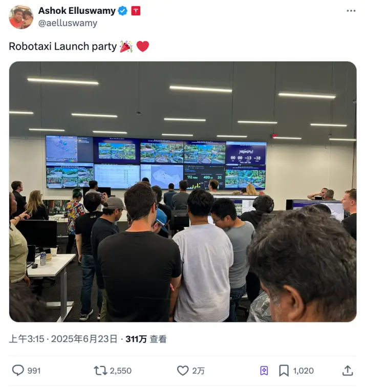 Robotaxi只上路了10輛,馬斯克身家微漲1000億