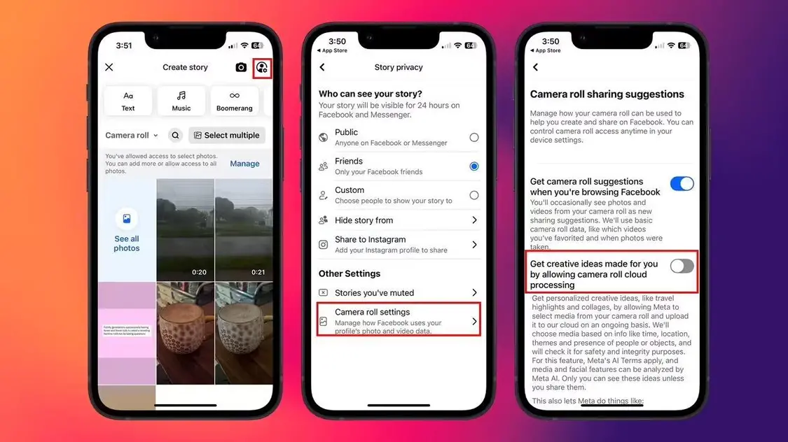 Meta Facebook個(gè)性AI圖片功能被指隱私問題:收集用戶相冊(cè)訓(xùn)練AI