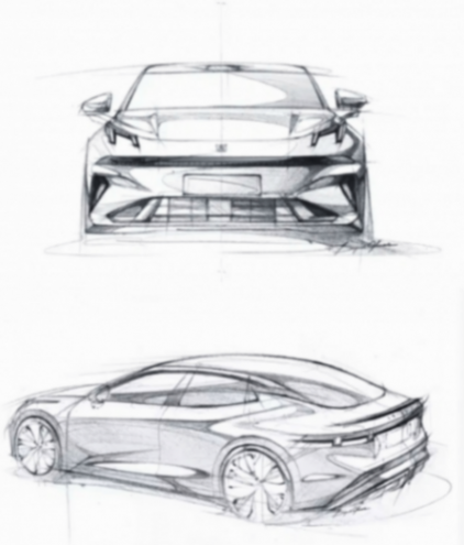 領克07 EM-P/領克08 EM-P激光雷達版設計草圖發布