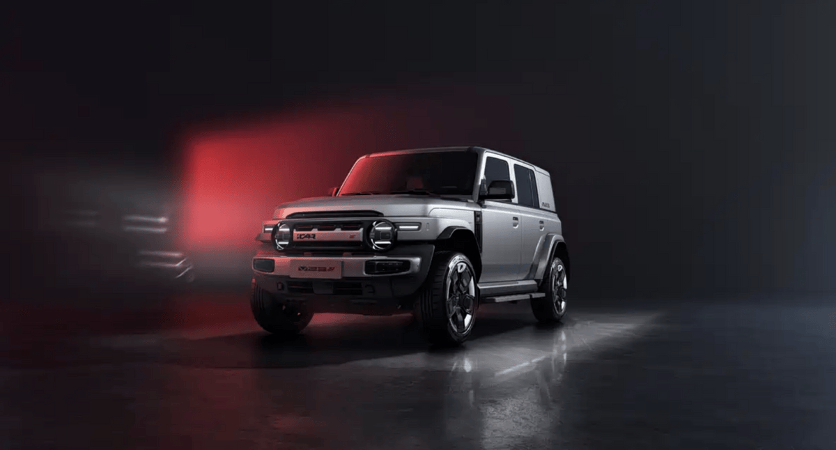 iCAR V23 S官圖,四驅(qū)功率335kW,就是純電小G?