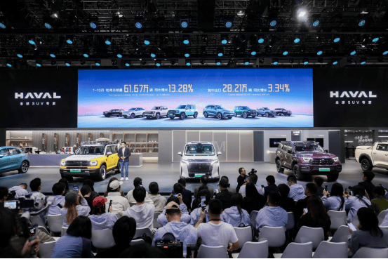 廣州車展丨哈弗品牌詮釋“年輕棱角”